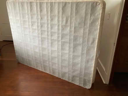 Photo of free Queen box spring (North Park) #2