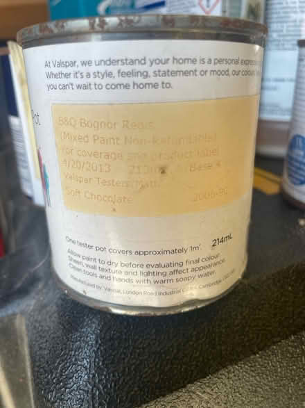 Photo of free Paint tester pots (Selsey PO20) #4