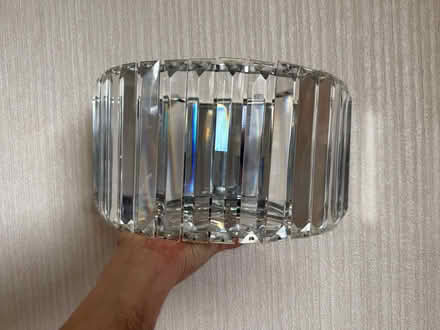 Photo of free Laura Ashley Crystal Wall Light (Lawnswood LS16) #1