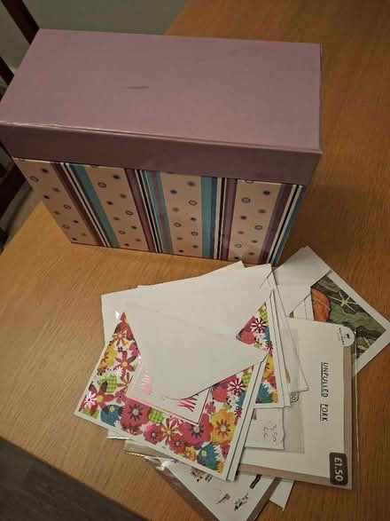 Photo of free Greeting Card Holder + Greeting Cards (Panshanger AL7) #1