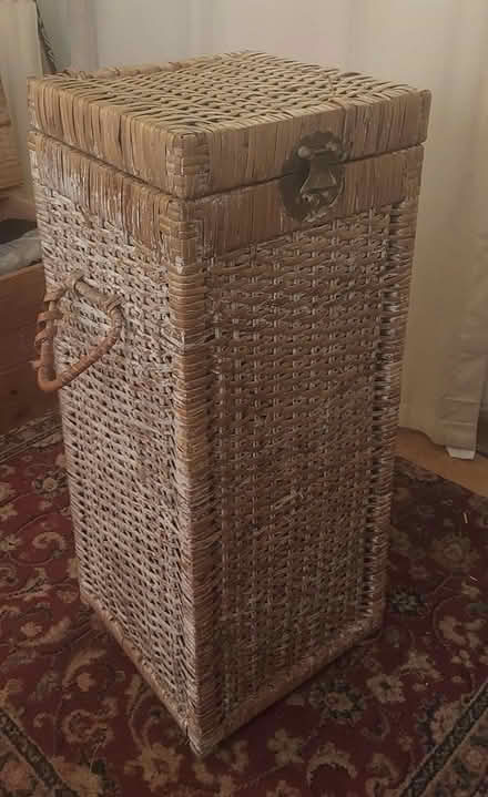Photo of free Wicker storage box (west malvern) #2