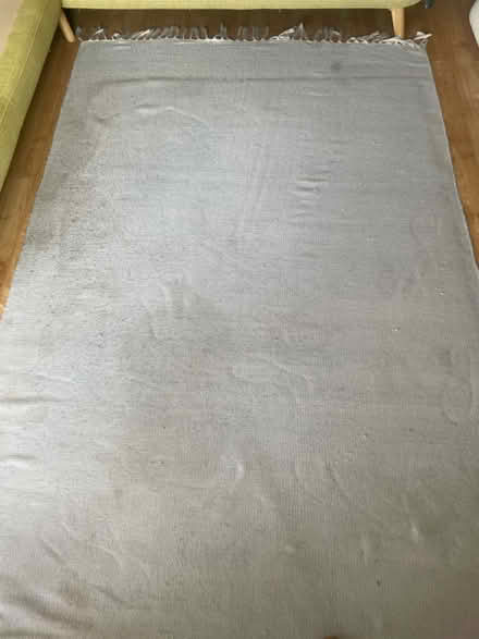 Photo of free Large light blue rug (Cambridge Heath, E2) #1