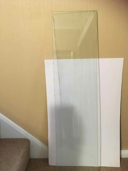 Photo of free 2 Glass shelves with brackets (Holywood BT18) #1