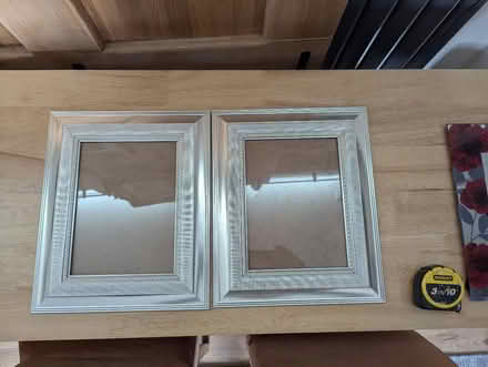 Photo of free 2 silver type moulded frames 6 x8 inches (Grangeway area NN10) #1