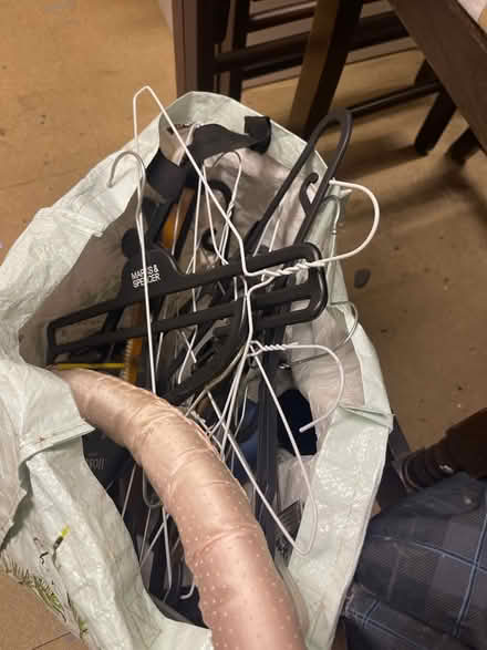 Photo of free Bag of coat hangers (Wood Green N22) #1