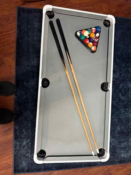 Photo of free Tabletop pool table (Regent Square) #1