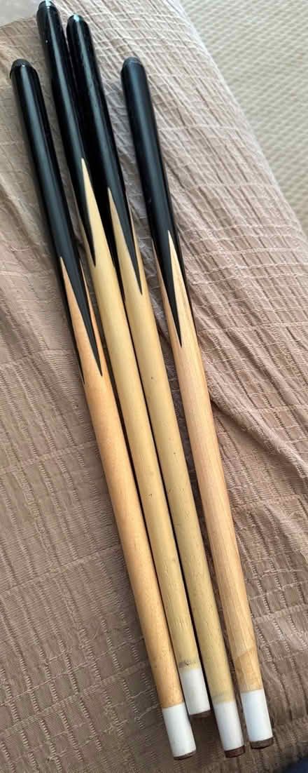 Photo of free 4 Mini Pool Table Cues (Branksome Dorset BH12) #2