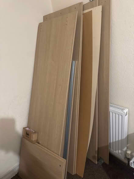 Photo of free One door mirrored Wardrobe (Ware SG12) #3