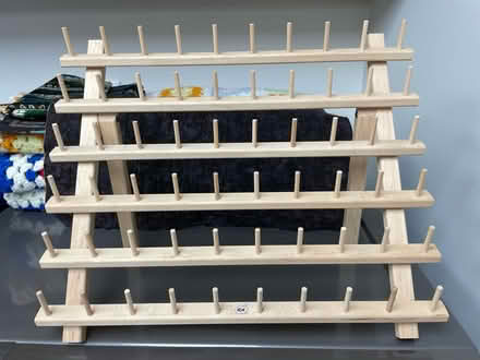 Photo of free Thread rack (North of Cass and 75th) #1