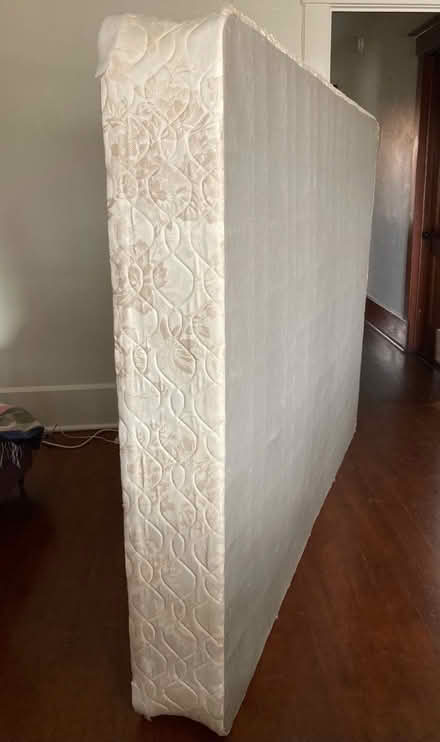 Photo of free Queen box spring (North Park) #3