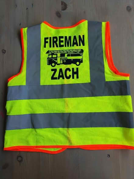 Photo of free Kids fireman vest, size 4-6 yrs (High Barnet) #2