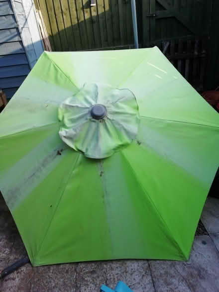 Photo of free Large garden parasol (Bobblestock HR4) #2