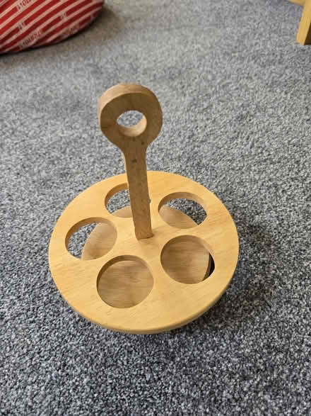 Photo of free Wooden egg stand (GU9) #1
