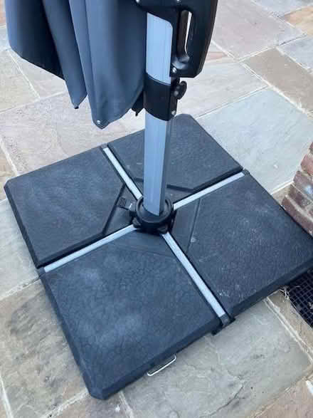 Photo of free Base Weights for cantilever parasol (Oakwood Park N14) #1