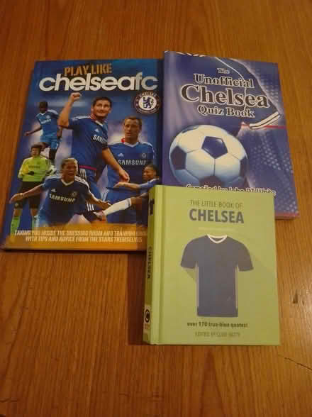 Photo of free Chelsea FC books (ME16 off Buckland Hill) #1