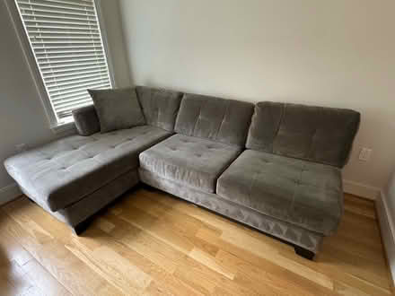 Photo of free Sofa w/pullout couch + full bed set (Eastern market) #1