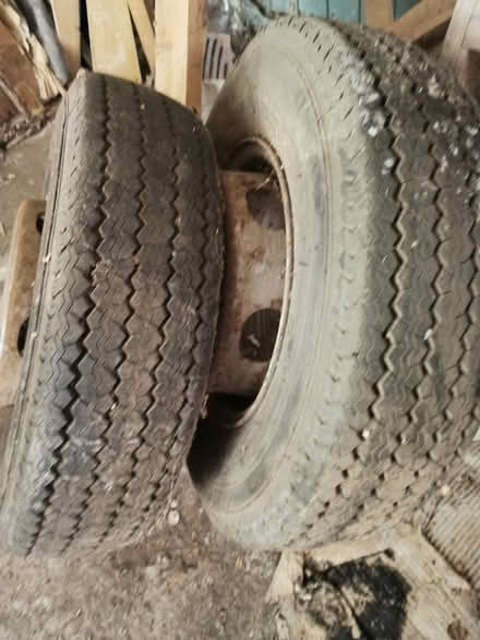 Photo of free 2VW LT wheels and tyres (Heath Cardiff) #1