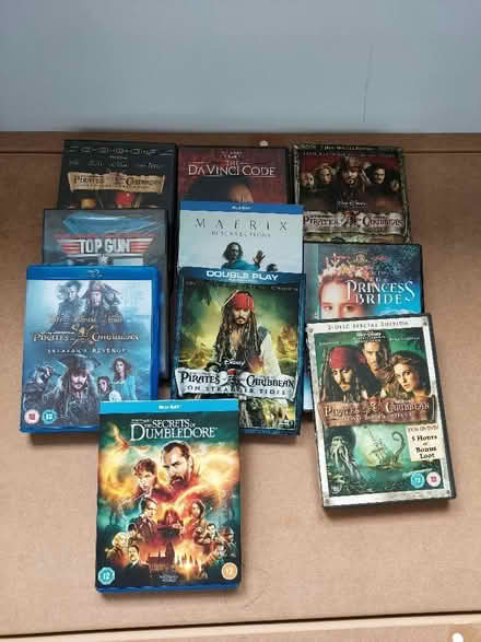 Photo of free Various dvd/bluray discs (Cranfield MK43) #1