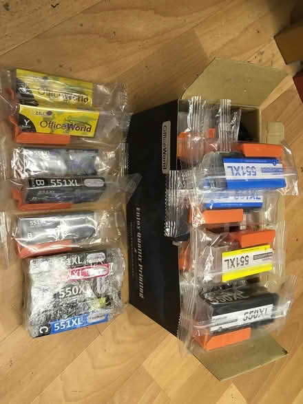 Photo of free Canon 551 printer cartridges (Holywood BT18) #1