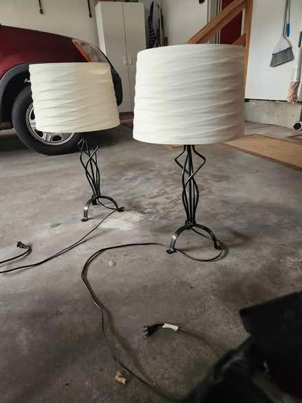 Photo of free 2 table lamps (southeast Fort Collins) #1