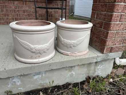 Photo of free Large clay pots (2) (Hunt Club/Conroy area) #1
