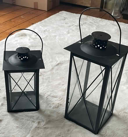 Photo of free Pair of decorative lanterns (Longwood, Huddersfield HD3) #1