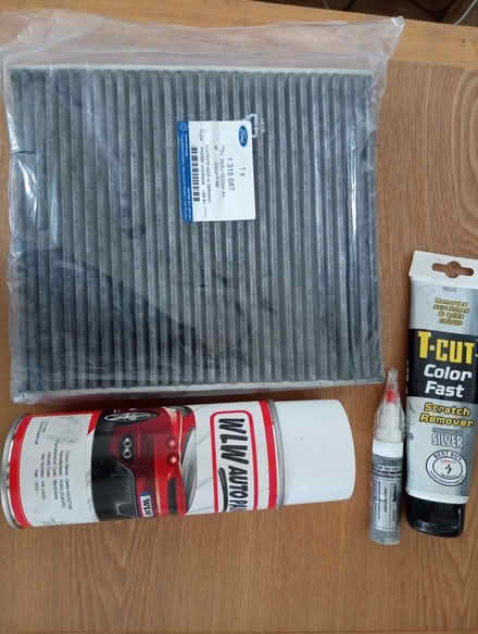 Photo of free Ford filter and materials for retouching paint. (Bonnington EH6) #1