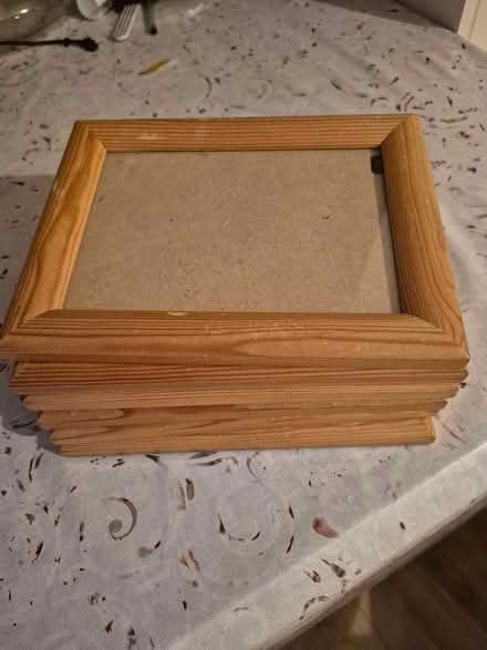Photo of free 6 x wooden picture frames (Ballycullen Dublin 24) #1