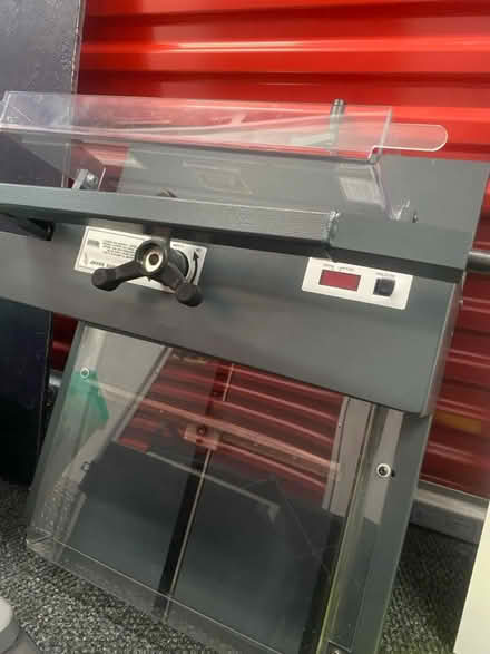 Photo of free Industrial paper cutter (Adams Morgan) #1