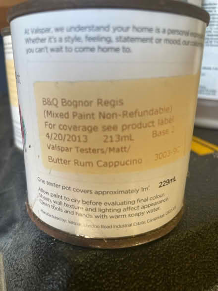 Photo of free Paint tester pots (Selsey PO20) #2
