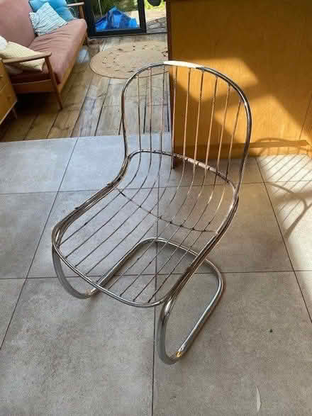 Photo of free Vintage chrome chair (St Albans AL3) #2