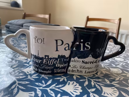 Photo of free Decorative Paris mugs (Waterlooville PO8) #1