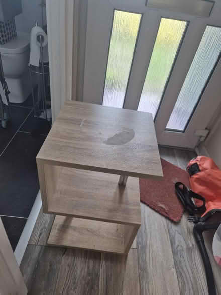 Photo of free Damaged end table (EH19, Bonnyrigg) #1