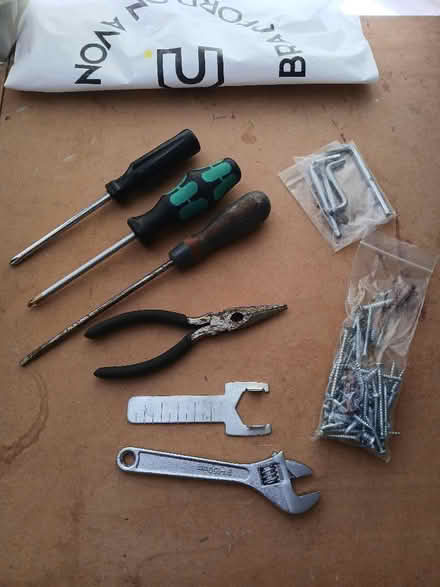 Photo of free Few tools, bottle opener and screws. (Bath) #1