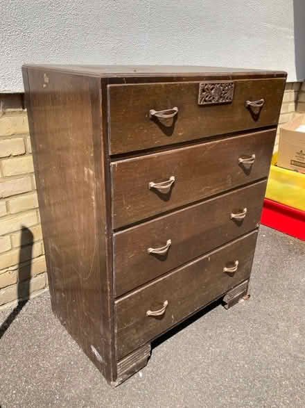 Photo of free Solid wood chest of drawers (Cambourne (S Cambs) CB23) #1