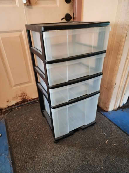 Photo of free Plastic rolling drawers (Central District/Madrona) #1