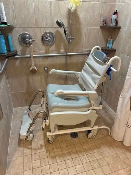Photo of free Reclining shower chair (Smithtown) #3