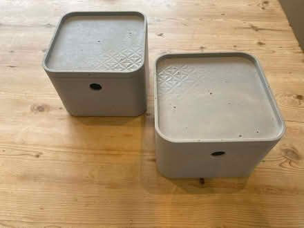 Photo of free Curver Storage Boxes x 2 (Grange CH48) #1