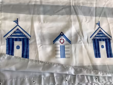 Photo of free Shower curtain, new (Loughborough LE11) #1