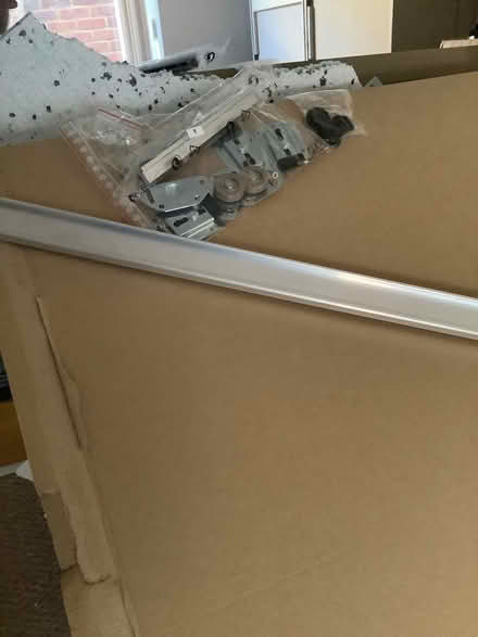 Photo of free Glass Wardrobe Sliding Doors With Fixtures (CT5) #1