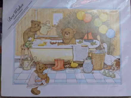 Photo of free Sweet signed teddy bear print (Cam GL11) #1