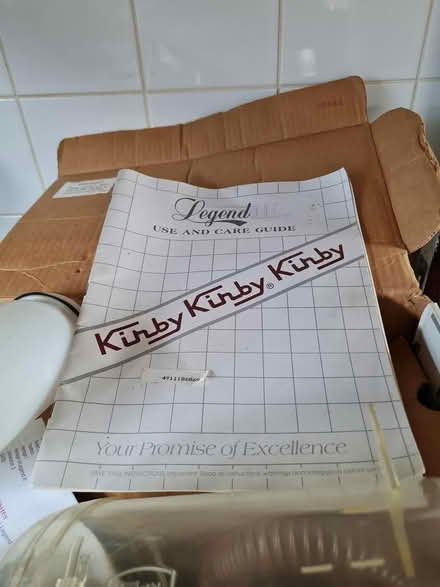 Photo of free Kirby hover cleaning shampoo bits (Little brickhill Mk179ng) #2