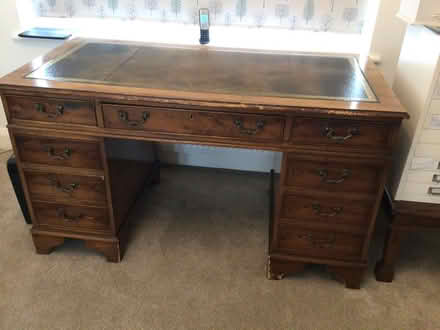 Photo of free Reproduction 'antique' desk (Near Lacock, Wilts) #1