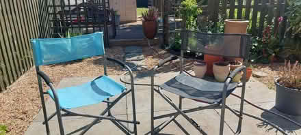 Photo of free Garden chairs (Gowkshill EH23) #1