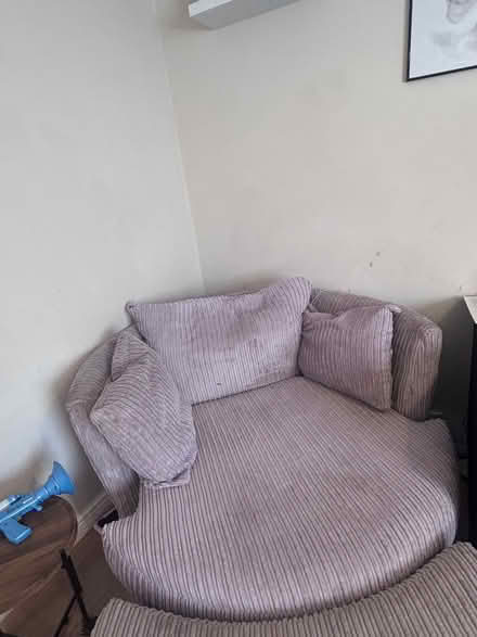 Photo of free Swivel chair and stool (Felixstowe) #1