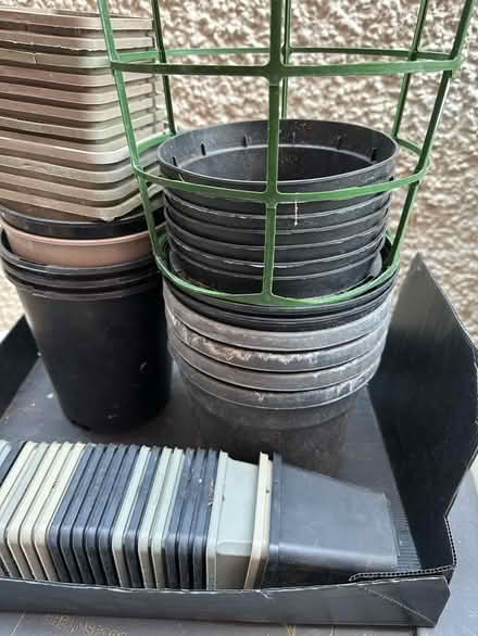 Photo of free Various plastic plant pots (Lexden CO3) #1