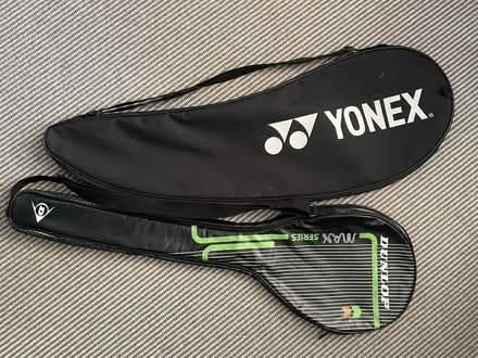 Photo of free Bádminton racket covers x 2 (Golden Green TN11) #1