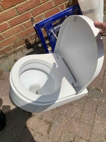 Photo of free Wall mounted toilet, cistern/cradle (Bexhill) #2