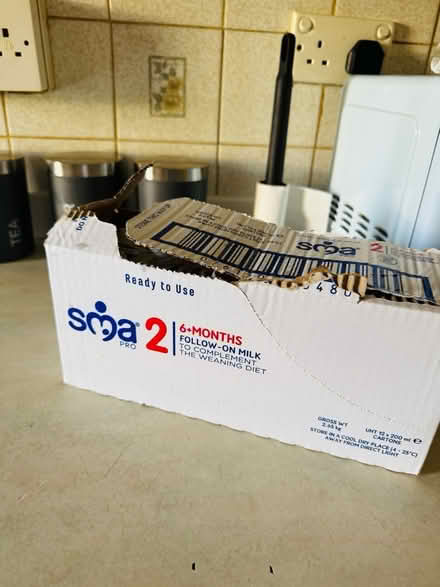 Photo of free milk full carton 6+ months (Parkhead Glasgow) #1