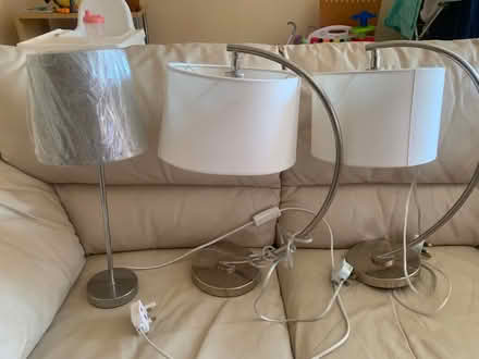 Photo of free Bedside lamps (Castlemilk. G45) #1